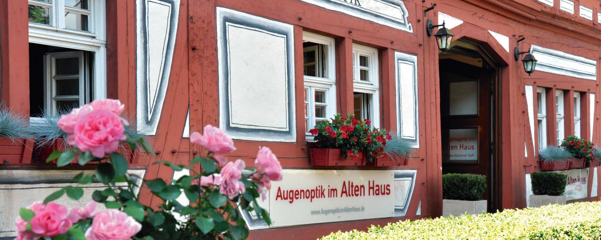 Augenoptik im alten Haus in Kirchheim Teck